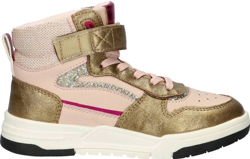 Nelson - Hoge Sneaker - Meisjes - Imitatieleer - Glitters
