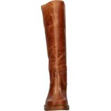 Nelson - Hoge Laarzen - Zwart - Ruw Gevet Leer - Rubber Zool - Lage Hak 5 cm