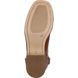 Nelson - Dames Hoge Laars - Rustiek Leer - Blokhak 5 cm