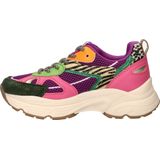 Nelson - Sneaker - Multicolor - Imitatieleer/Textiel/Ponyhaar