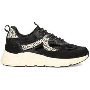 Nelson - Dames Sneakers - Kleurrijk - Imitatieleer en Mesh-Textiel