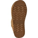 Nelson - Gevoerde Boots - Suède - Imitatiewol - Plateauzool 4 cm