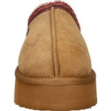 Nelson - Gevoerde Boots - Suède - Pantoffels - Plateauzool 5 cm - Imitatiewol