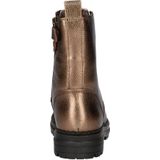 Nelson - Veterboots - Metallic - Leer - Rubberen Zool