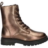 Nelson - Veterboots - Metallic - Leer - Rubberen Zool