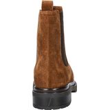 Nelson - Dames Chelseaboot - Suède - Zwart - Rubberen Zool