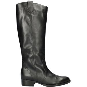 Gabor - Nelson - Leren Laarzen - Zwart - Knielaarzen