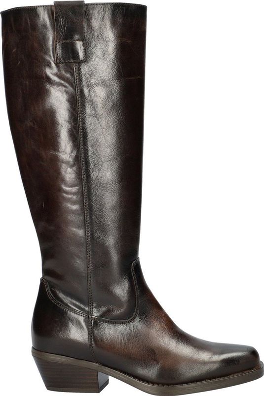 Nelson - Hoge Laarzen - Bruin - Leer - Zacht Gevoerd