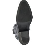 Nelson - Dames Cowboylaars - Leer - Zwart - Western-Stijl