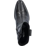 Nelson - Dames Cowboylaars - Leer - Zwart - Western-Stijl