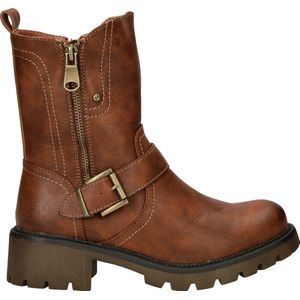 Dolcis - Rits- & Gesloten Boots - Zwart - Imitatieleer - Fake-Fur Voering