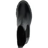 Nelson - Chelsea Boots - Zwart - Leer - Fleece Gevoerd