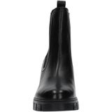 Nelson - Chelsea Boots - Zwart - Leer - Fleece Gevoerd