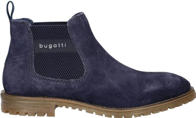 Bugatti - Costa - Chelsea Boots - Zwart - Soepel Leer