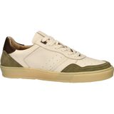 Nelson - Heren Sneakers - Leer - Zwart - Suède en Nubuck Details