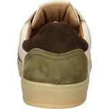 Nelson - Heren Sneakers - Leer - Zwart - Suède en Nubuck Details