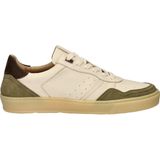 Nelson - Heren Sneakers - Leer - Zwart - Suède en Nubuck Details