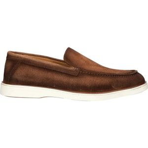 Nelson - Heren Loafer - Suède - Zwart - Leer - Uitneembaar Voetbed