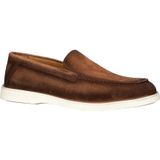 Nelson - Loafer - Cognac - Suède - Uitneembaar Voetbed
