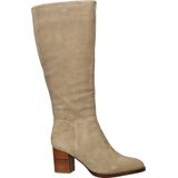 Nelson - Dames Laarzen - Suède - Zwart - Gevoerd met Vilt-Textiel