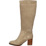 Nelson - Dames Laarzen - Suède - Zwart - Gevoerd met Vilt-Textiel