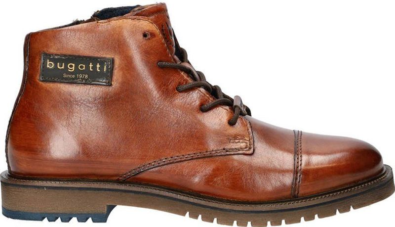 Bugatti - Seve - Veterboots - Bruin - Leer