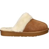 Nelson - Home - Pantoffels - Suède - Gevoerd met Fake Fur