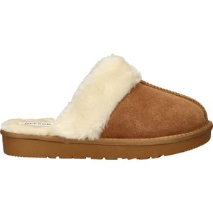 Nelson - Home - Pantoffels - Suède - Gevoerd met Fake Fur