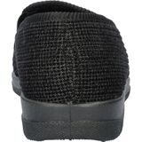 Nelson Home - Pantoffels - Zwart - Textiel