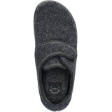 Nelson Home - Pantoffels - Grijs - Vilt - Klittenbandsluiting
