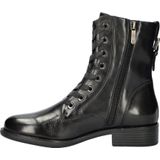 Regarde le Ciel - Jada - Veterboots - Zwart - Leer/Imitatieleer