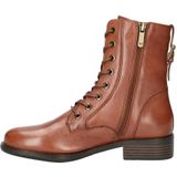 Regarde le Ciel - Jada - Veterboots - Zwart - Leer/Imitatieleer