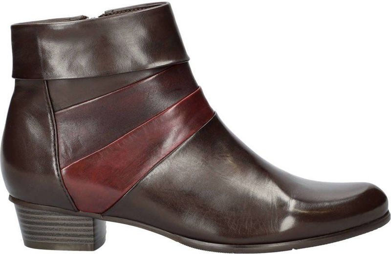 Regarde le Ciel - Stefany - Enkellaarsjes - Zwart - Leer