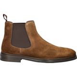 Nelson - Sigla - Chelsea Boots - Groen - Suède - Leer Voering