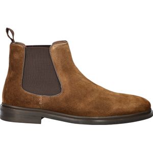 Nelson - Sigla - Chelsea Boots - Groen - Suède - Leer Voering