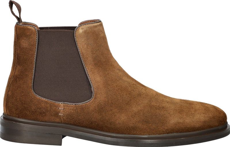 Nelson - Sigla - Chelsea Boots - Groen - Suède - Leer Voering
