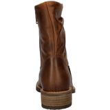 Nelson - Dames Boot - Rustiek Gewaxt Leer - Kleur Bruin
