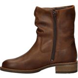 Nelson - Dames Boot - Rustiek Gewaxt Leer - Kleur Bruin