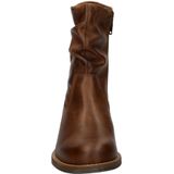 Nelson - Dames Boot - Rustiek Gewaxt Leer - Kleur Bruin