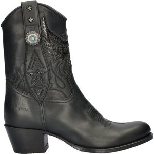 Sendra Debora Insa dames cowboylaars - Zwart