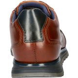 Bugatti - Lage Sneakers - Heren - Zwart - Leer - Comfortabel Draaggevoel