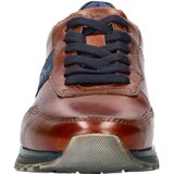 Bugatti - Lage Sneakers - Heren - Zwart - Leer - Comfortabel Draaggevoel