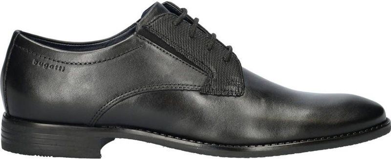 Bugatti - Lage Nette Schoenen - Zwart - Leer - Ademend