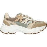 Nelson - Dames Dad Sneakers - Suède - Chunky Loopzool - Ademend