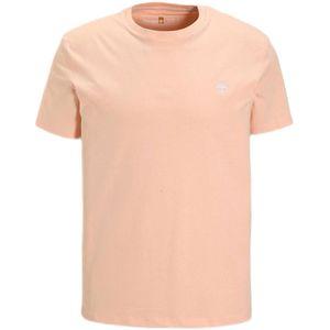 Timberland - T-shirt - Zalm - Katoen