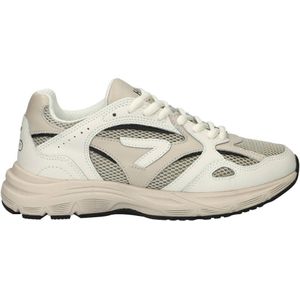 HUB - Shift - Sneaker - Zwart - Leer/Textiel