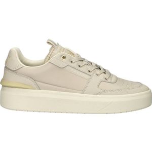 Cruyff - Endorsed Tennis - Leren Sneakers - Beige - Tennisschoenen