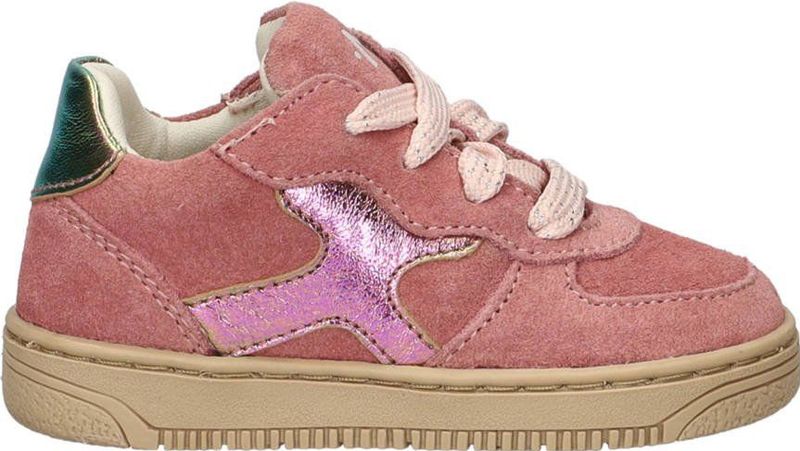 Nelson - Kids Sneakers - Suède - Metallic Accenten