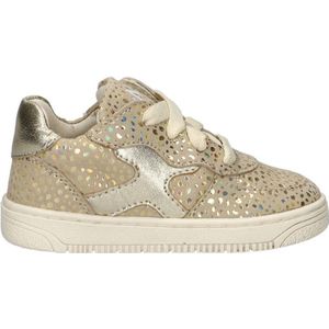 Nelson - Kids - Sneakers - Suède - Metallic Accenten, Uitneembaar Voetbed, Flexibele Zool