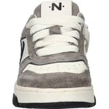 Nelson - Kids Lage Sneakers - Casual Schoenen - Zwart - Imitatieleer/Suède